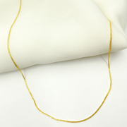 14K Solid Gold Wheat Chain